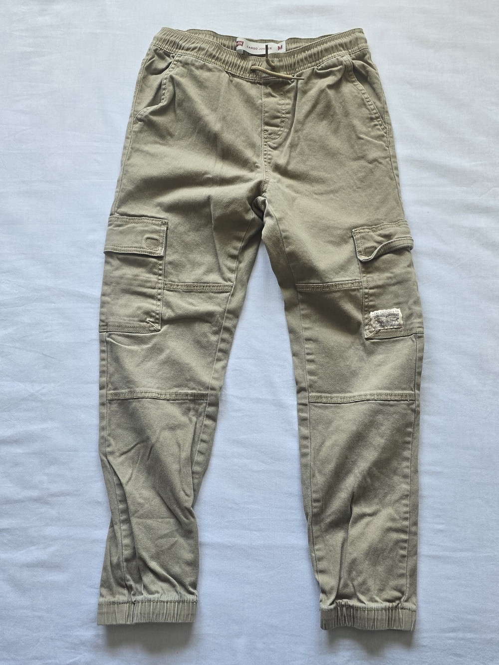 Levi's Kids Tan Khaki Cargo Jogger Pants